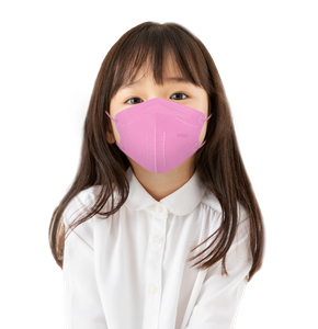 Individually Wrapped Pink KN95 Masks for Kids