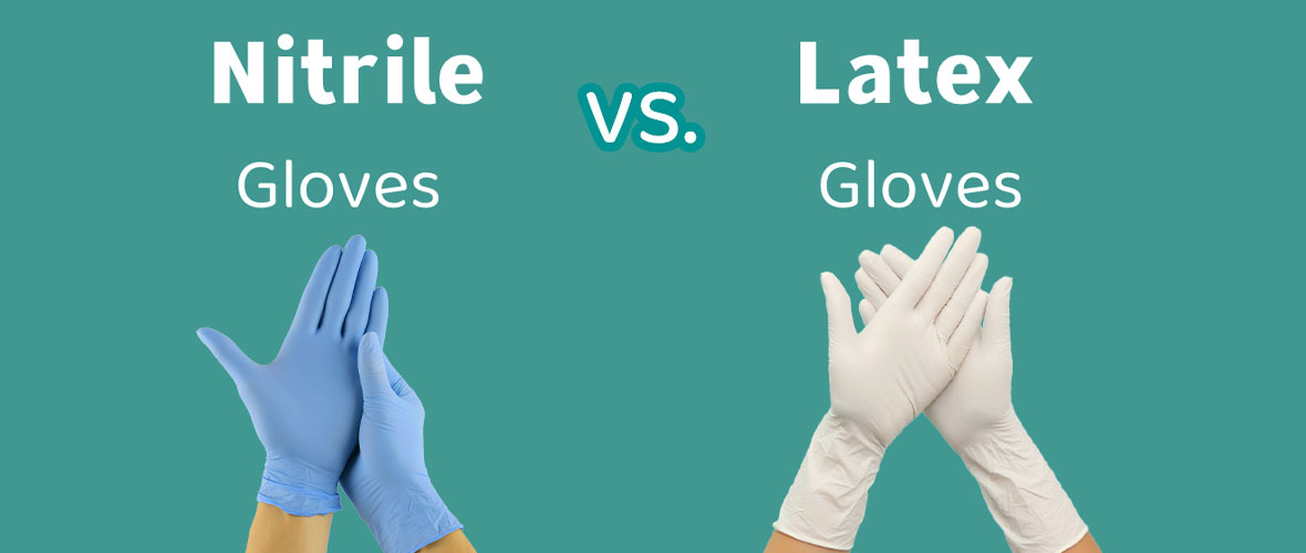 Nitrile Gloves Latex What are the Differences? - ANDUM